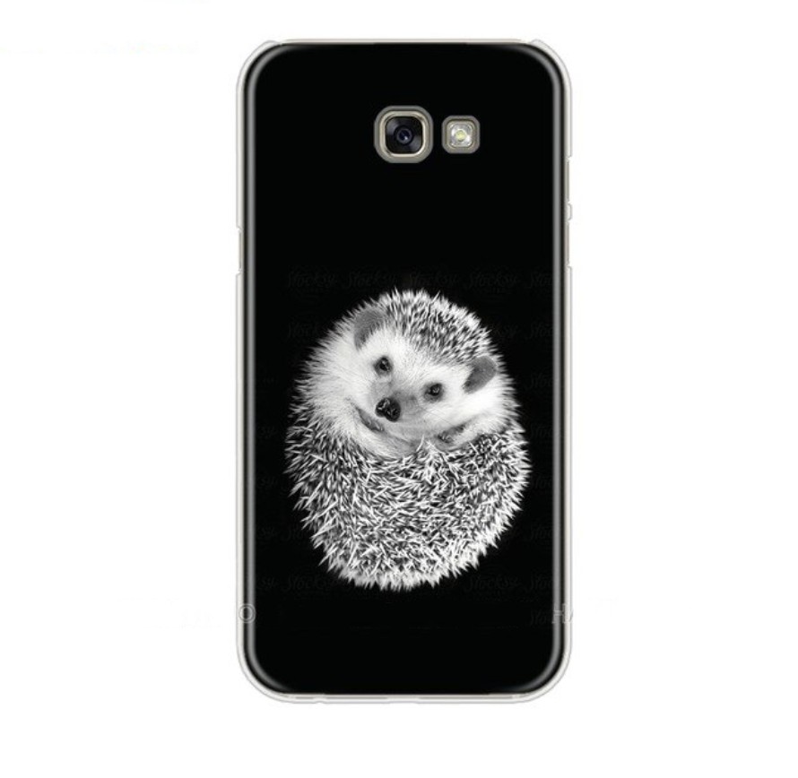 Coque Silicone Herisson Noir Et Blanc Samsung A5 17