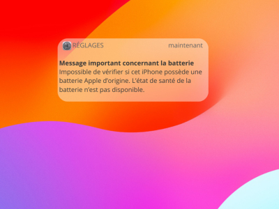 iPhone: Fehlermeldung nach Batteriewechsel
